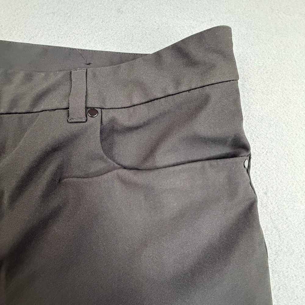 VRST Athletic Pants Mens 40x30 Black 5-Pocket Commuter Performance Trousers - Picture 7 of 14